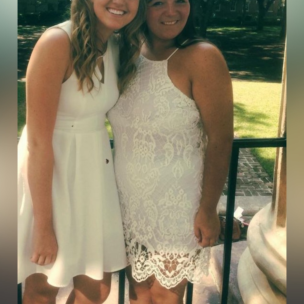 Beautiful white lace dress